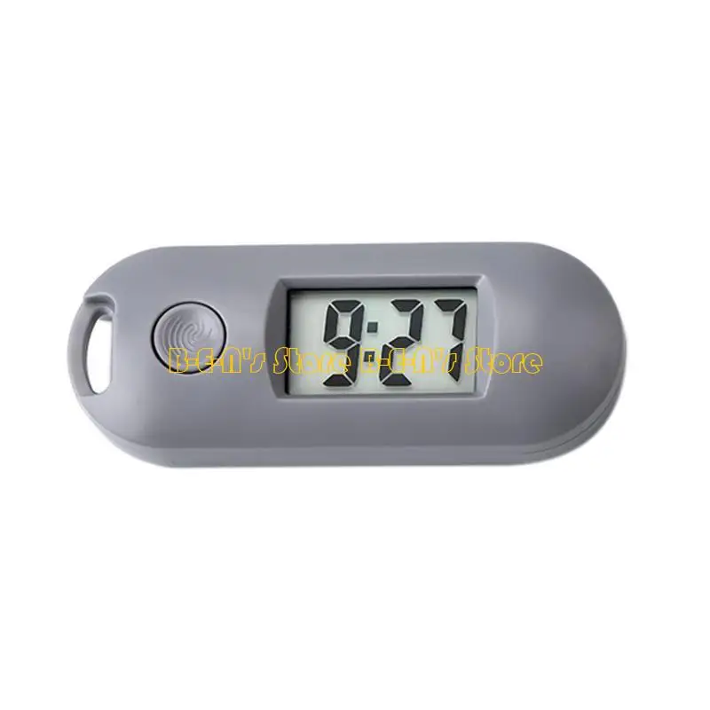 Y1AD Mini Portable Clock Silent Digital Electronic Clock for Student Exam Study Gift