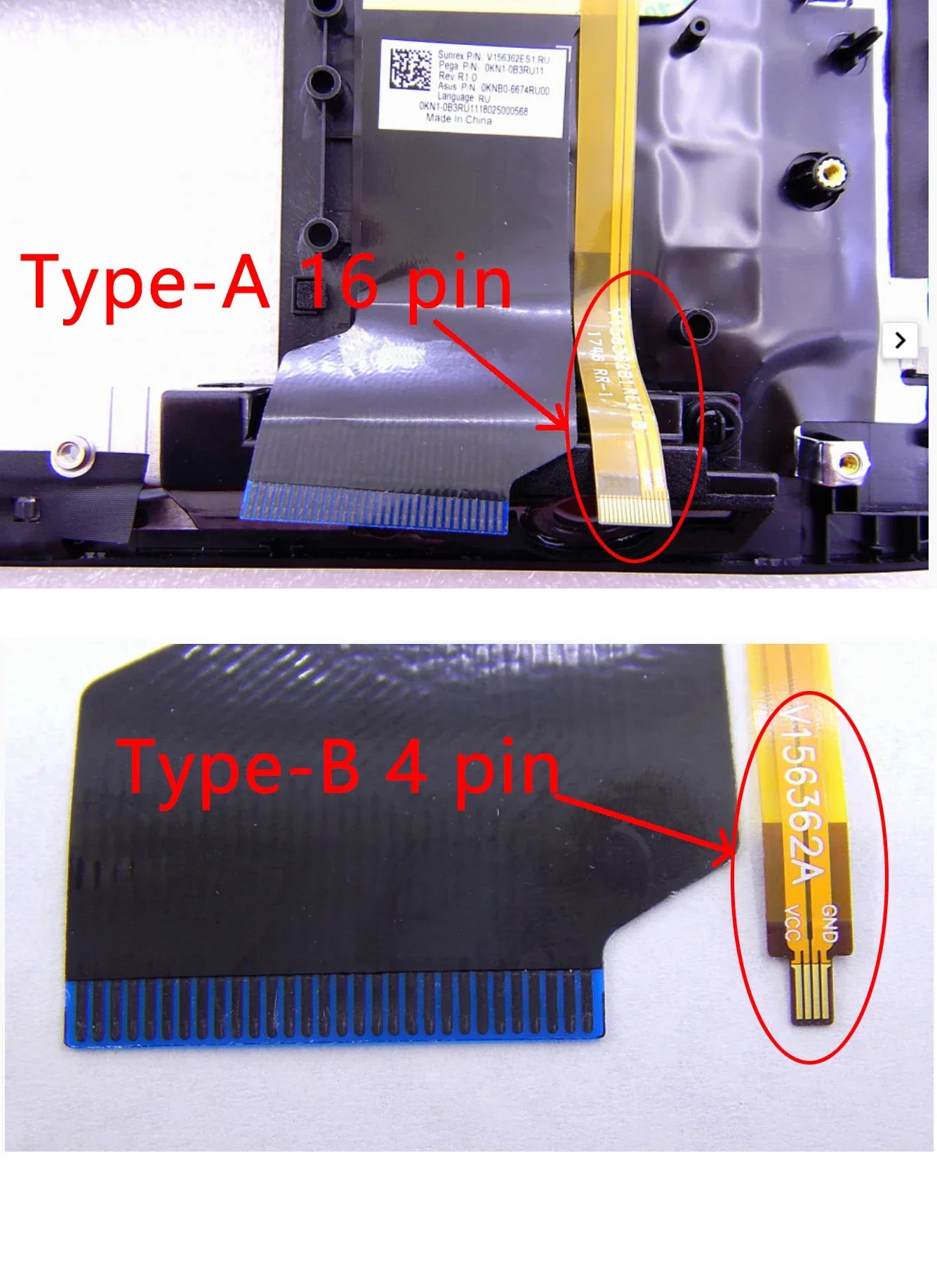 New US with backlit keyboard without-frame for ASUS GL553 GL553V GL553VD GL553VE GL753 GL753V GL753VD GL753VE laptop