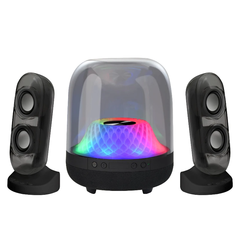 

Bluetooth speaker 4th generation ink gold wireless glazed speaker desktop card computer home stereo