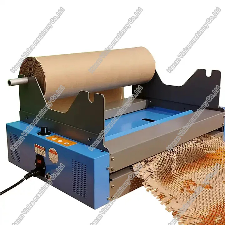 Cheap price Honeycomb paper cutting machine gift box wrapping machine