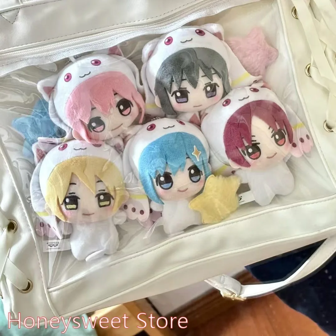 10CM Japan Anime Kaname Madoka Akemi Homura Miki Sayaka Sakura Kyoko Tomoe Mami Cute Girl Plushie Plush Doll Pendant Keychain