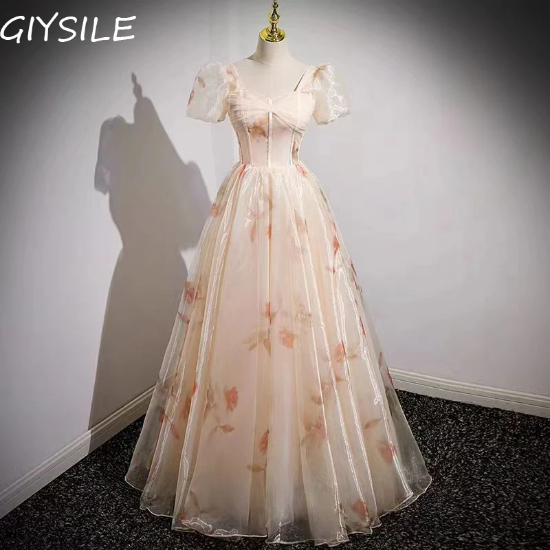 

Женское вечернее платье GIYSILE, новинка 2025, высококачественное атмосферное элегантное платье для банкета для взрослых, темпераментная юбка, торжественное платье, женское элегантное платье