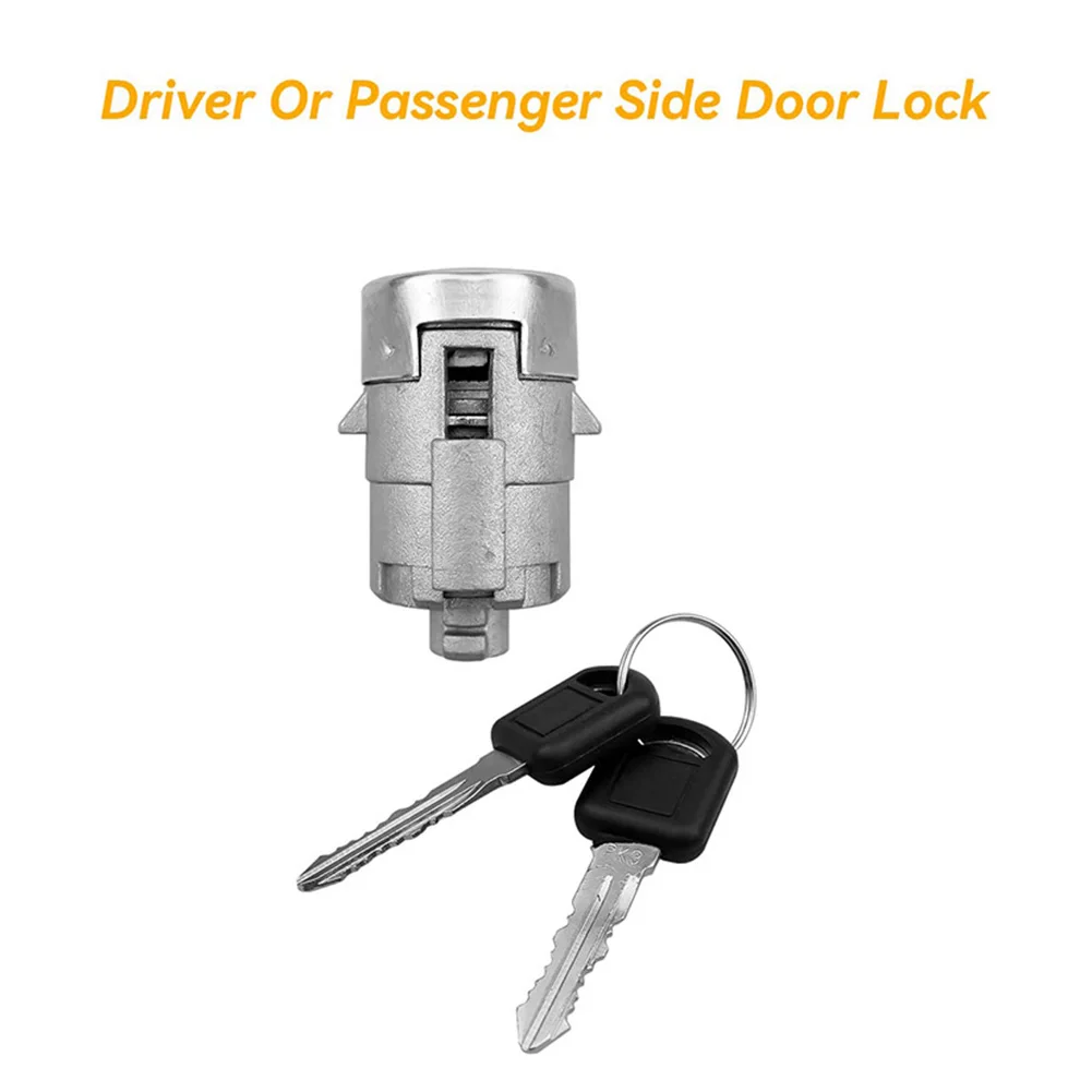 A54K-Car Door Lock Cylinder With Key 15298924 For Cadillac Escalade/ Silverado Suburban Tahoe