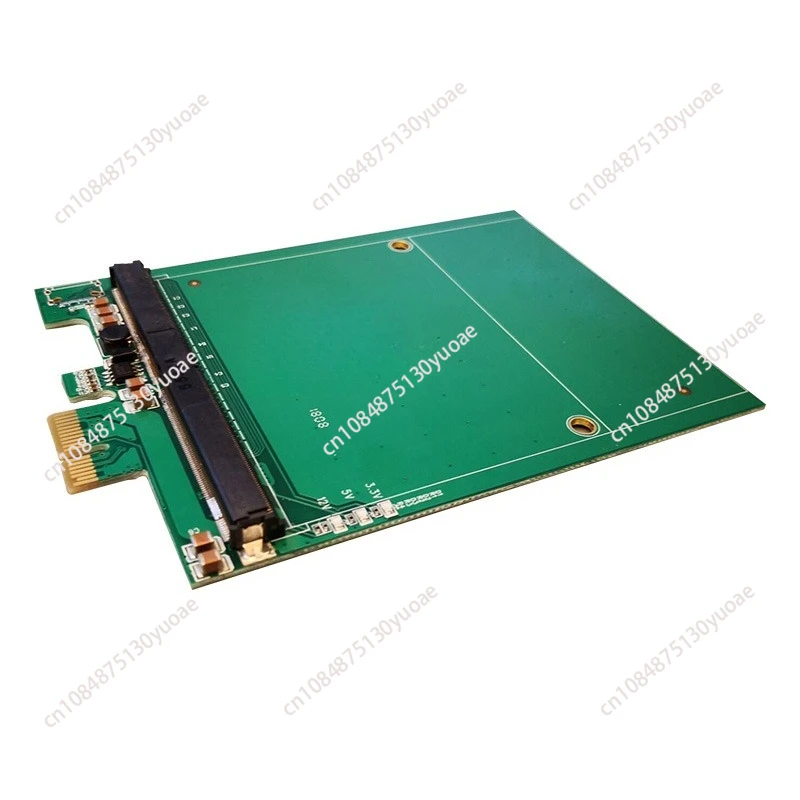 PCI para Express 1X a MXM Placa elevadora PCI e a MXM3.0 Tarjeta adaptadora elevadora 75W con LED para minería de tarjetas gráficas
