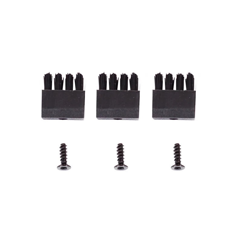

3PCS Archery Brush Arrow Rest Replacement Kit Universal Bristle Insert with Mount Base Compound Bow Shooting Backup Accessories