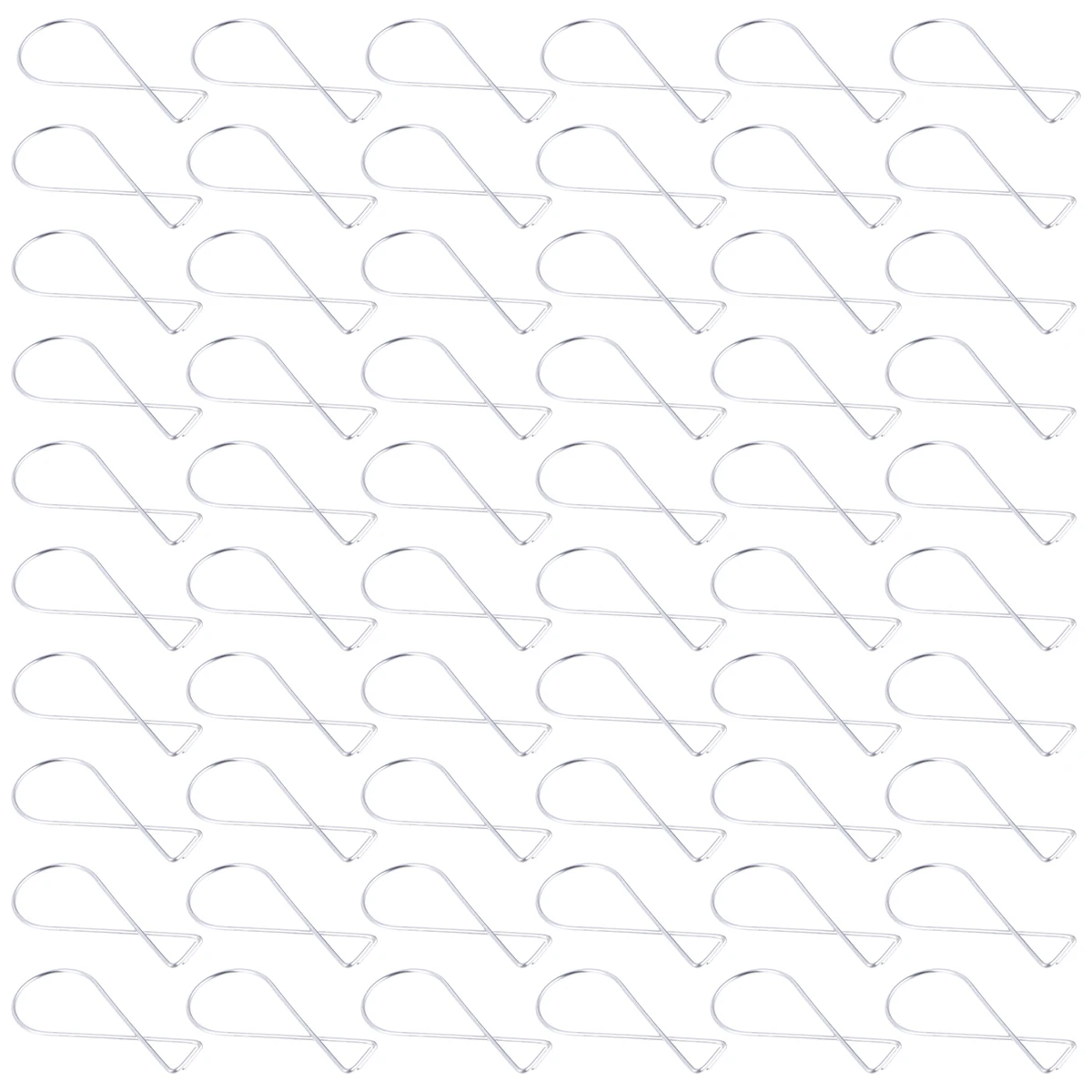 

60pcs Automatic Rebound T-Shaped Hook T-shaped Metal Hooks for Ceiling Strong Load-bearing Steel Home Storage
