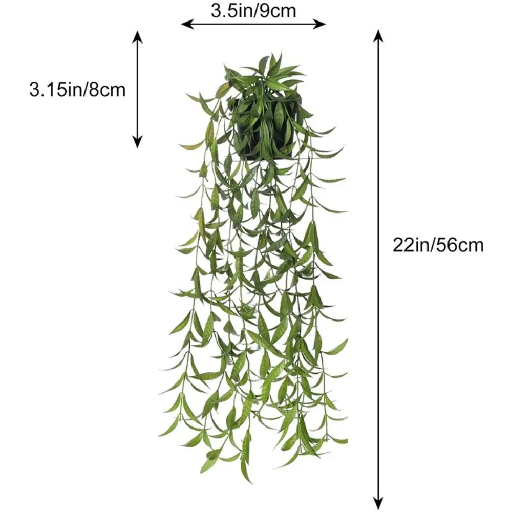 to Use Simulation Wedding Home Decor Yugali False Potted Hanging Potted Ornaments Artificial Succulents Hanging Wall Plants