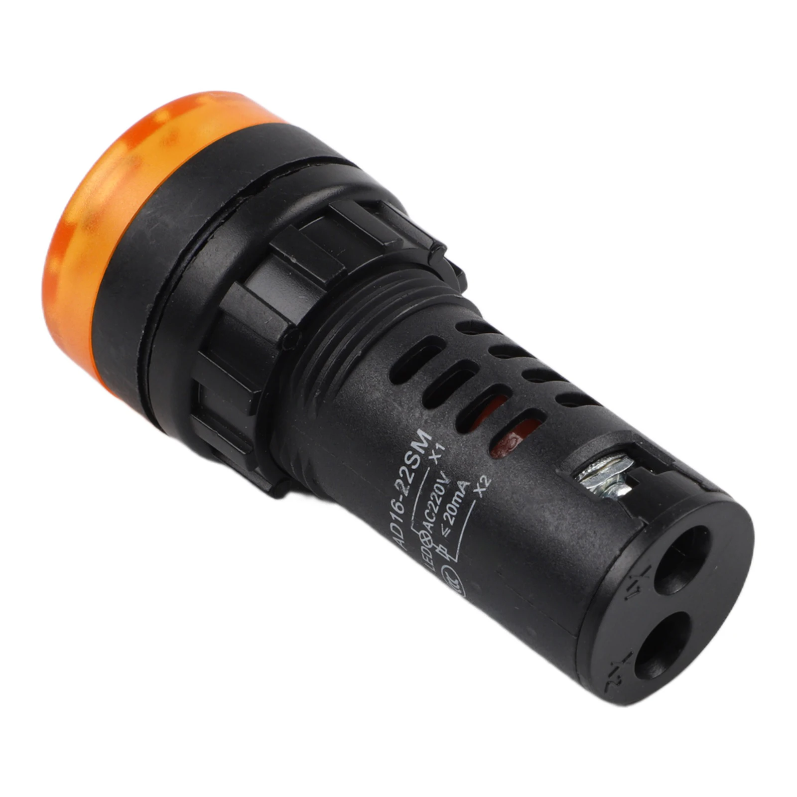 AD16 22SM Signal Alarm with Flashing Sound and Light 22MM Mount Hole Suitable for AC DC 220V Equipment and Control Panel Use