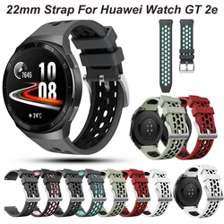 Para o relógio huawei gt 2e alça original 22mm pulseira de silicone para huawei gt 2e gt2e gt2e smartwatch pulseira substituição correa