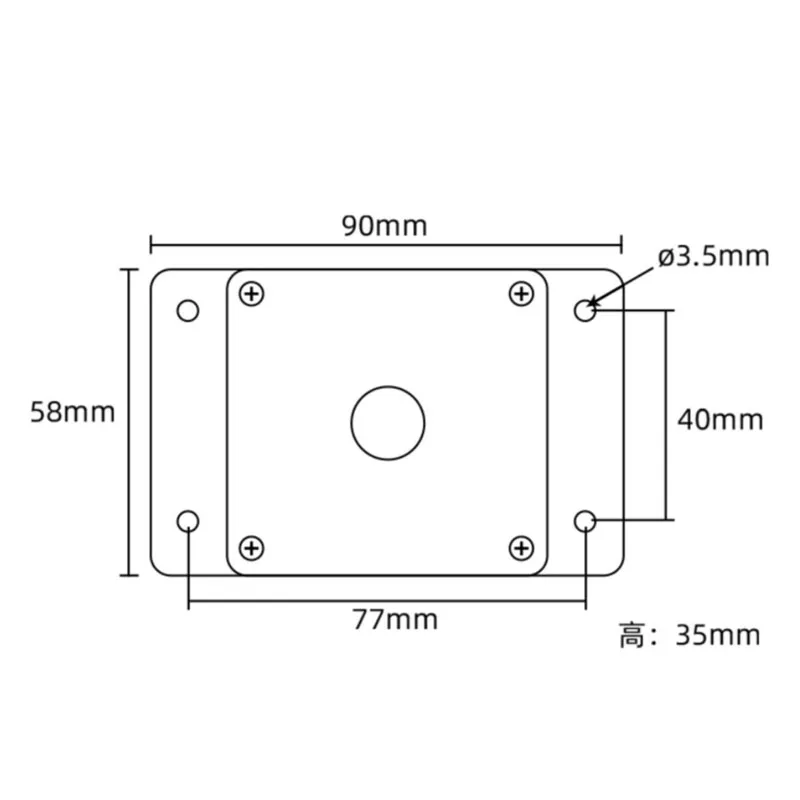 0–65535 Lux range, digital illumination sensor with RS485 interface