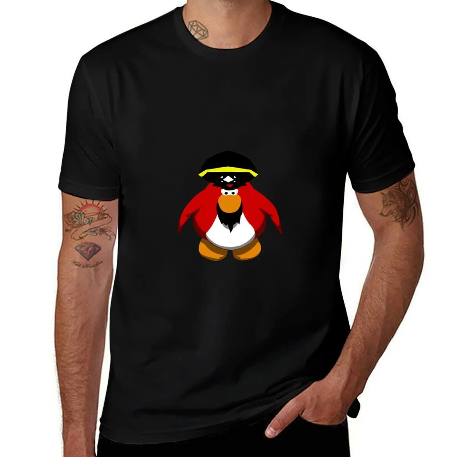 Club penguin Rockhopper T-Shirt Casual Everyday Short Sleeve T-Shirt