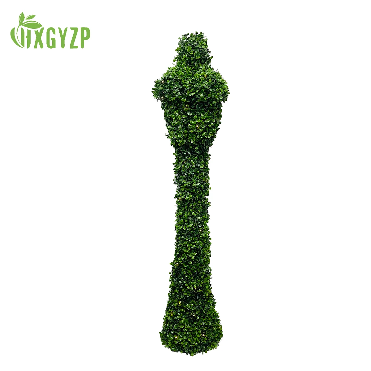 HXGYZP Artificial Plants Green Leaves With Lights Creative Lamp Post Street Lights Outdoor Decoration Home Garden Porch Lamp