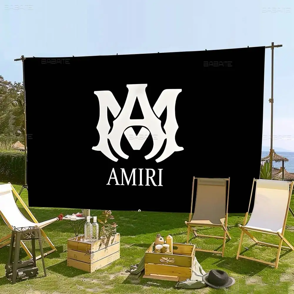 Роскошный дизайн A-Amiries: Коммерческий рекламный флаг с передовой печатью, баннер для корпоративных мероприятий