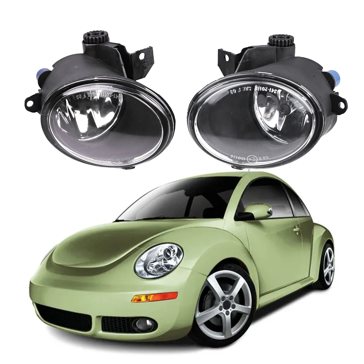 

Фара противотуманная галогенная в сборе для VW Beetle 2006-2010, передняя фара, противотуманка 1C0941699E 1C0941700E