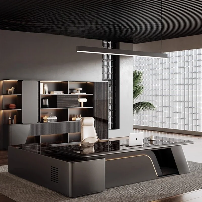 

Work Table Side Office Computer Desk Pc Office Table High End Boss Leadership Office Furniture Modern Escritorio Pequeno Desk