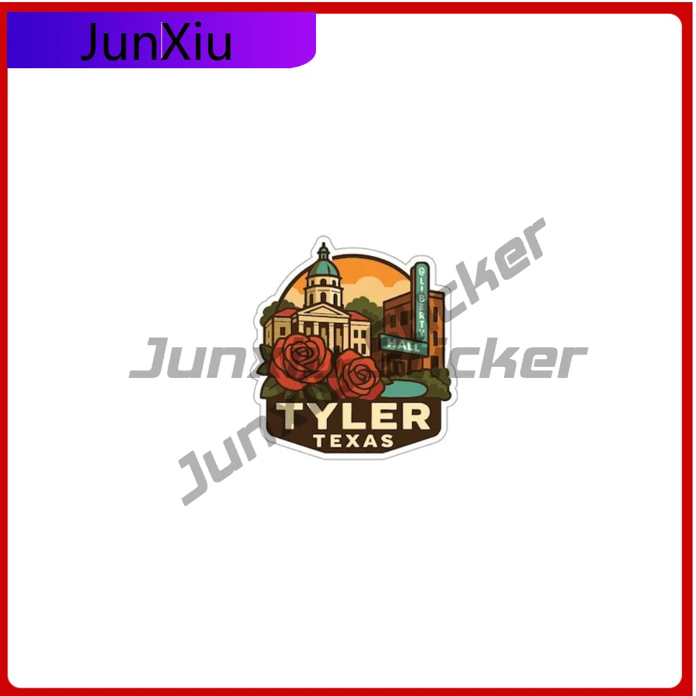 

Tyler Texas Sticker Travel Decorative Accessory Vinyl Decal Funny Bumper Suv Bodywork Motocross Room Decoration Accessories Pvc