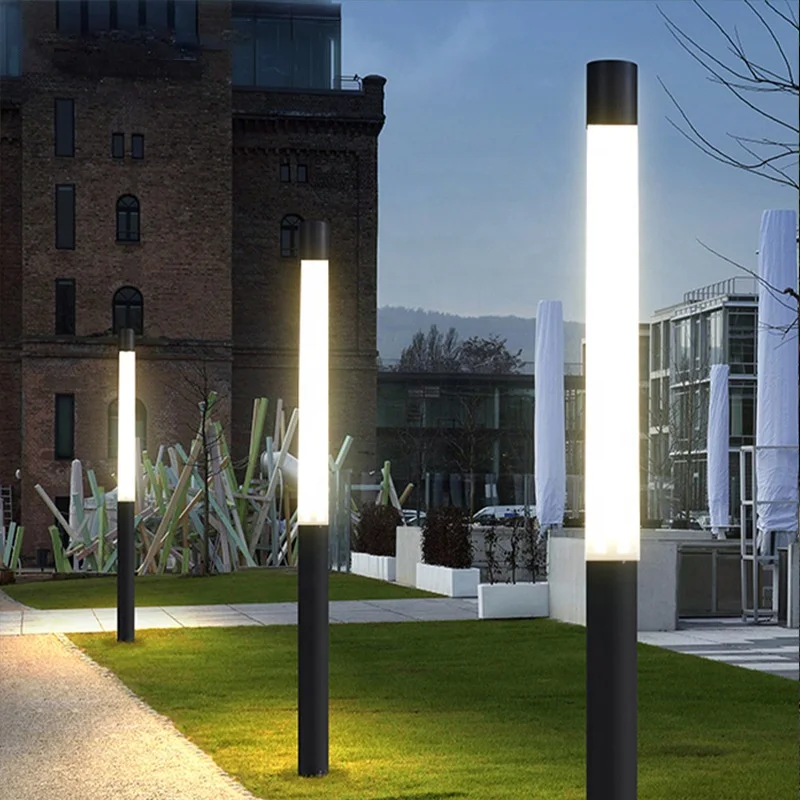 

20W Led Garden Lights Courtyard Lawn Lamp Led Column Lamp Courtyard Pillar Light IP65 Waterproof Outdoor Landscape Lighting