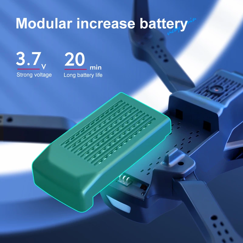 Newly Upgraded 3.7V 1200mAh Replacement Drone Battery for 4DRC V13 Quadcopter Replacement Accessories Parts Rechargeable Battery