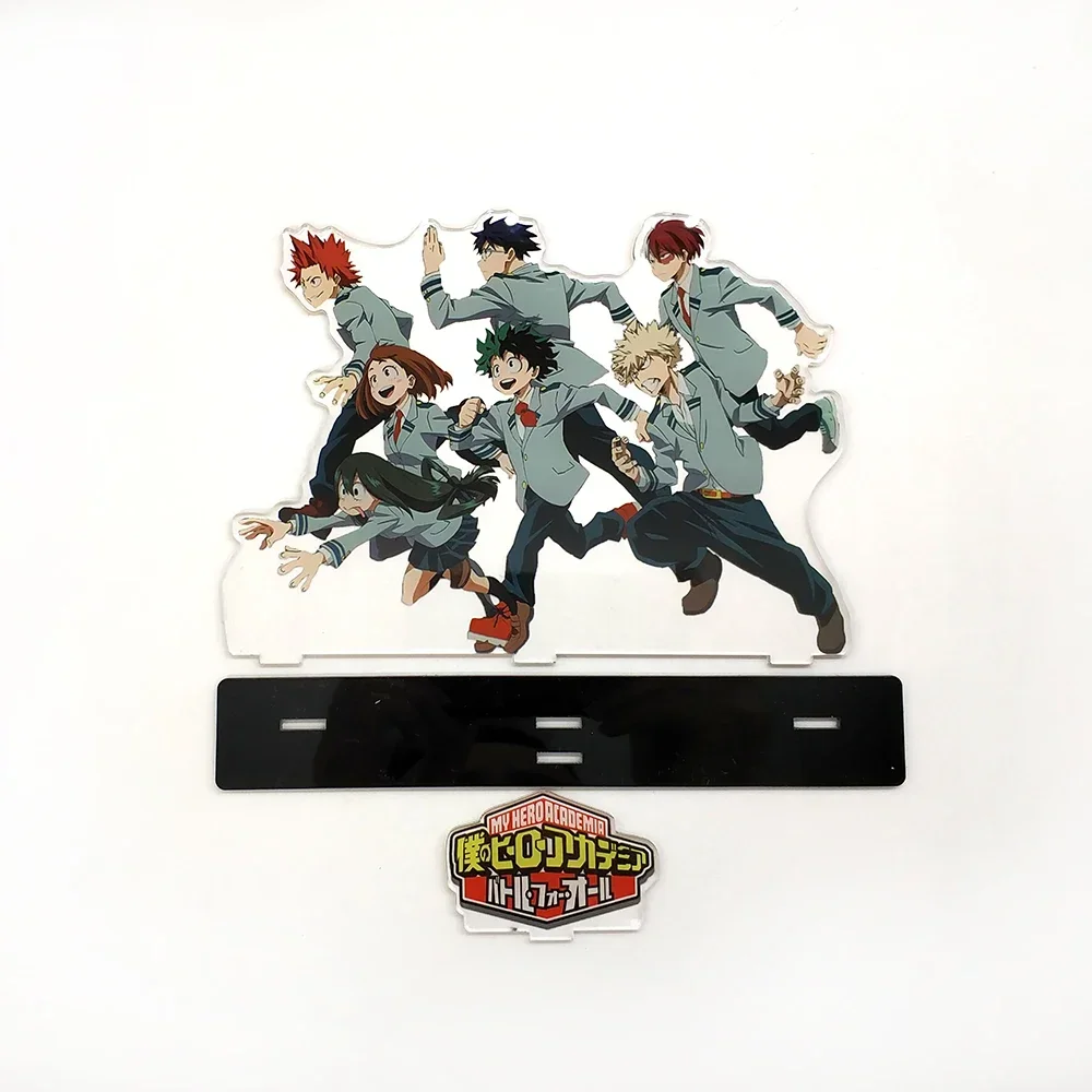 Midoriya Izuku Shoto Bakugo  boku no acrylic standee figurines desk decoration cake topper anime