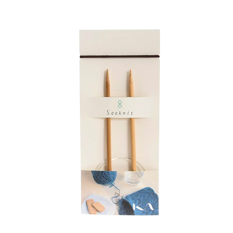 Seeknit Koshitsu 40/60/80/100/cm Sweaters Circular Knitting Needles Knitting Pro Fixed Bamboo Knitting Needle