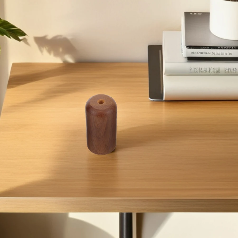 

2pcs Wooden Holder Cups Solid Wood Diy Lamp Base Kit For Table Floor Pendant Lights Rustic Light Fixture Parts Decorative Lamp