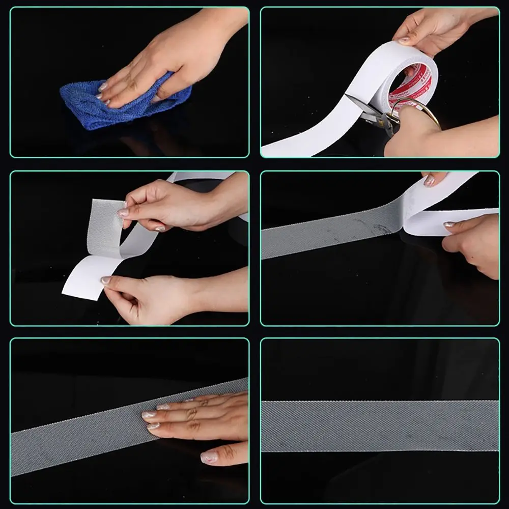 Cinta de PEVA adhesiva fuerte para escaleras, Cinta de agarre resistente al agua, amigable con la piel, Hogar, baño, cocina, piso, pegatina