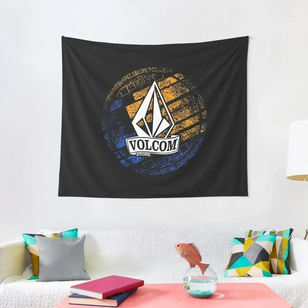 volcom-stone Tapestry Decoration Wall Room Decoration Korean Style Bedroom Deco House Decor Tapestry