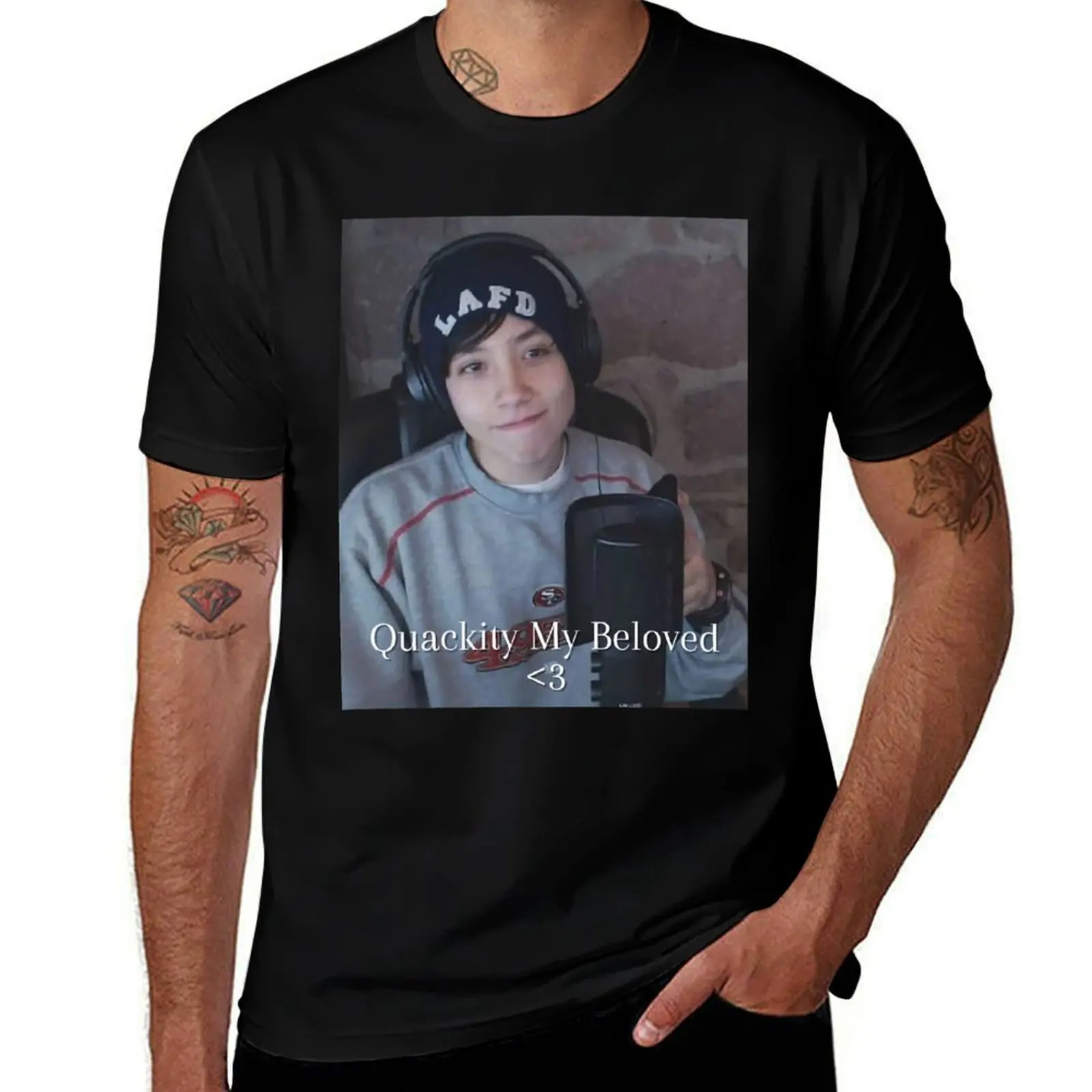 

Quackity my beloved T-Shirt customs Blouse basketball graphic tees korean fashion mens t shirts casual stylish
