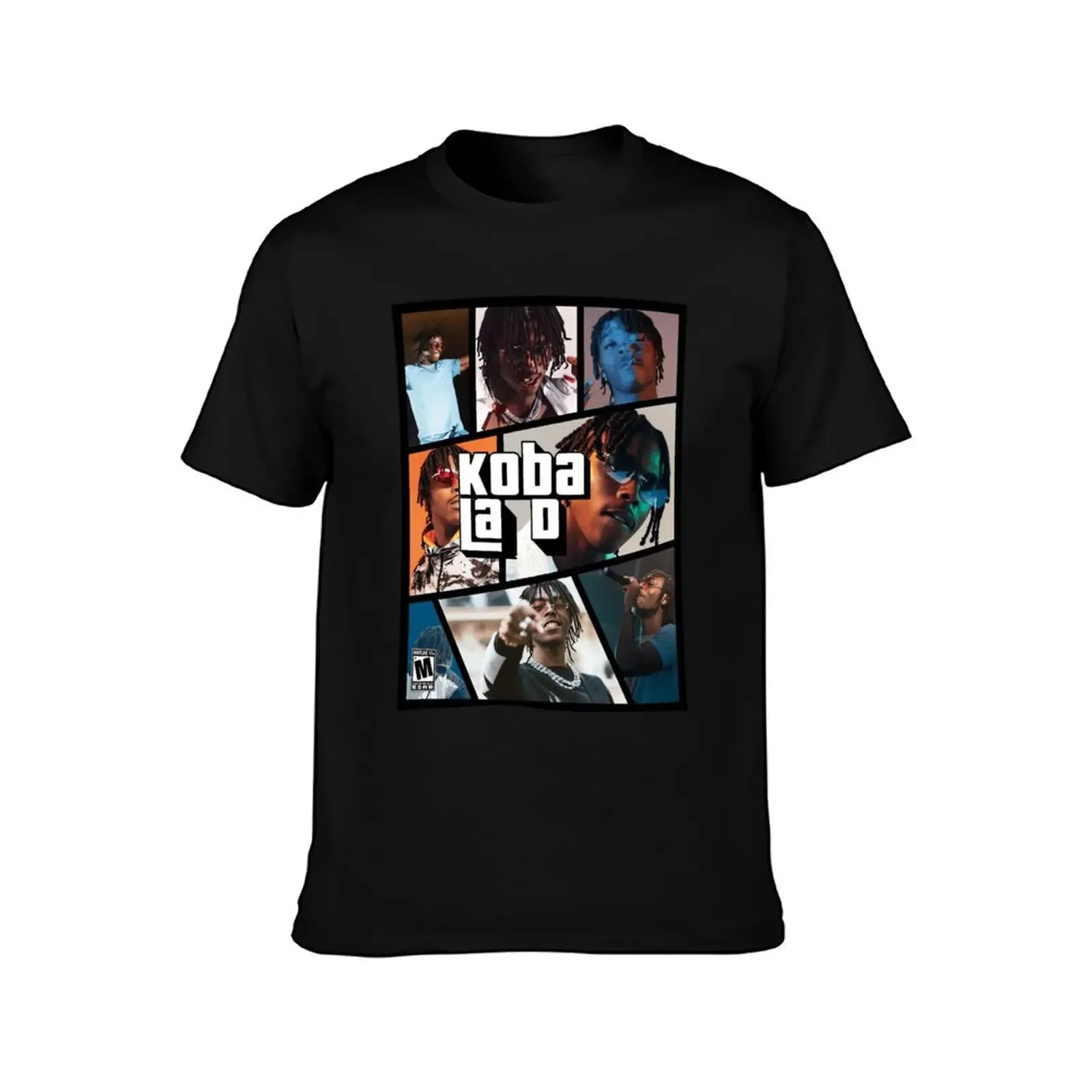 Koba La D GTA V French rap PP T-Shirt anime tshirts personalised men clothings