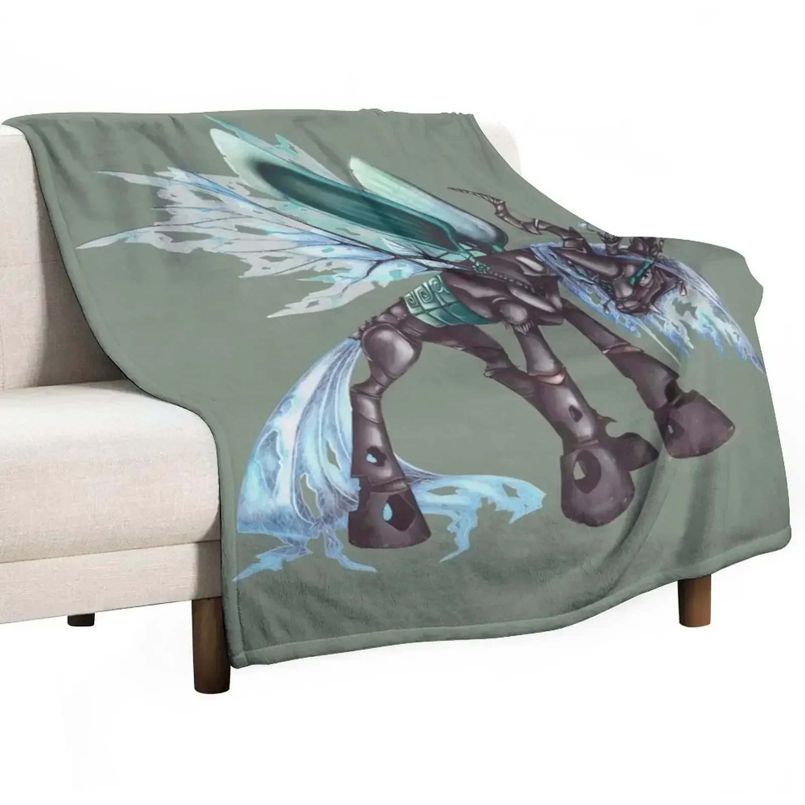 

Queen Chrysalis Throw Blanket Easy Care Comfortable Blanket for Couch