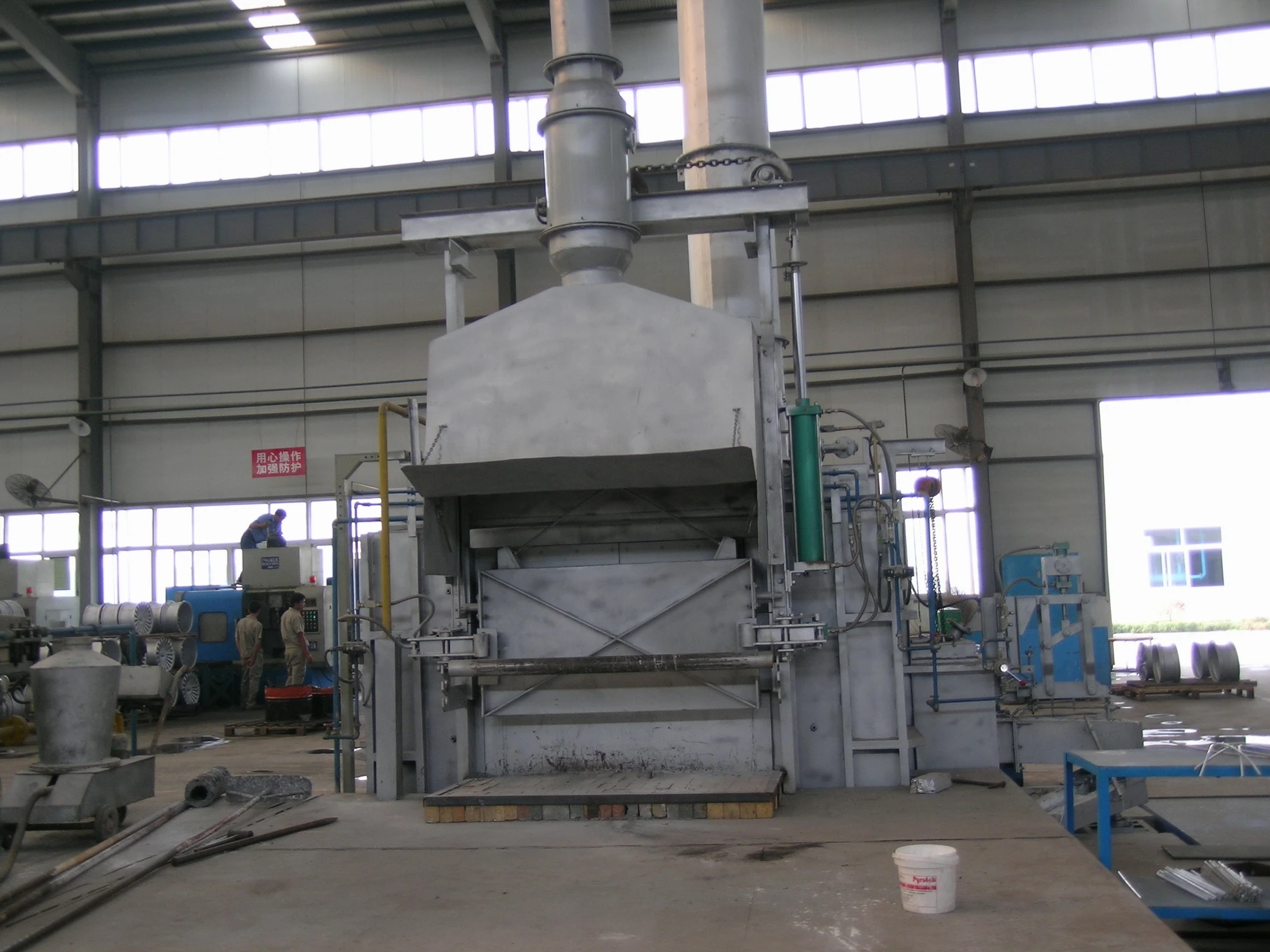 Manufacturer Aluminum Shell Induction Melting Furnace 1 Ton Aluminum Electric Induction Melting Furnace Price for Sale