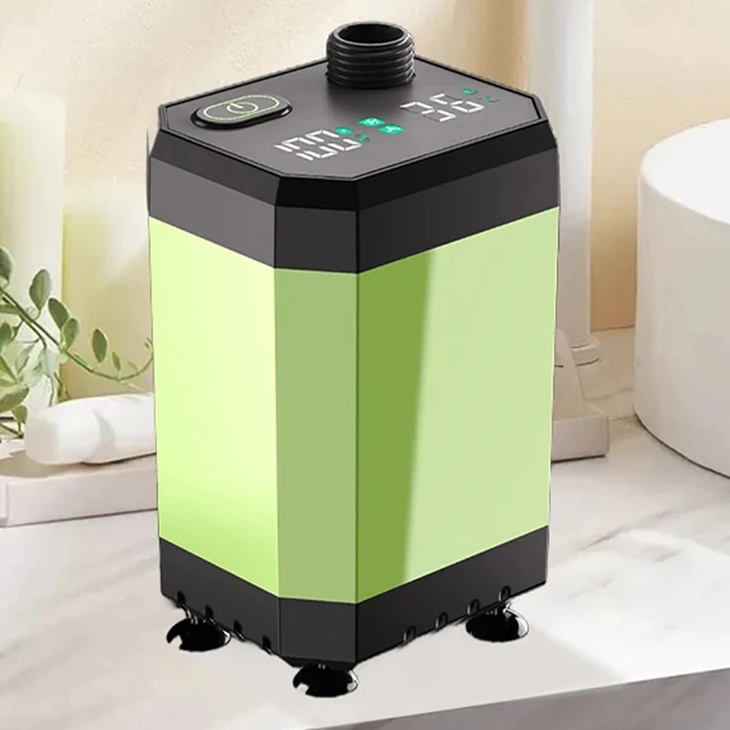 Camping Shower Pump RV Outdoor Shower Kit Camp Shower Screen Intelligent Digital Display Adjustable 6000mAh Shower Kit