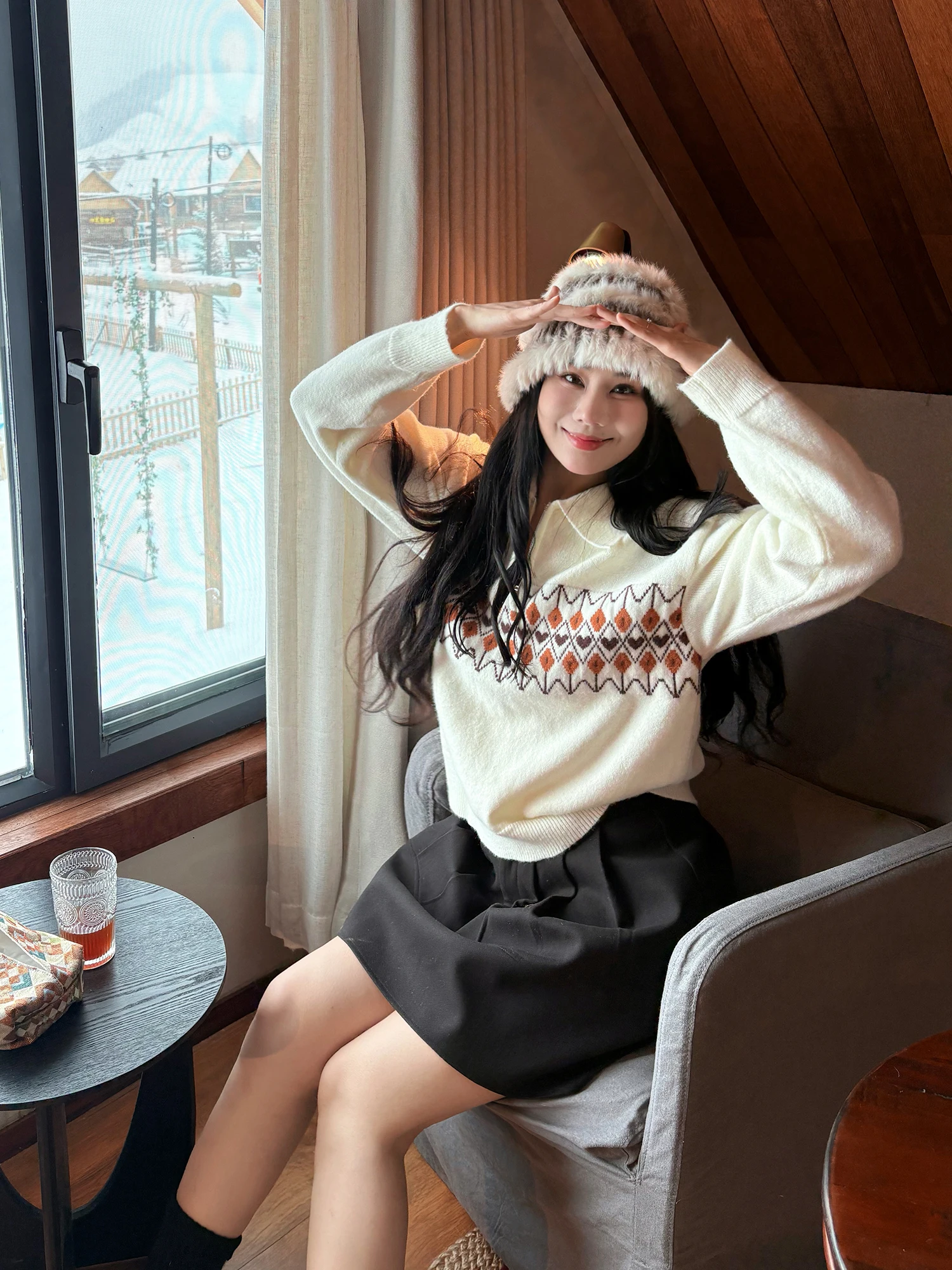 

Lazy Sle ort Ne Knitwear Versatile Winter Sweater for plus Size Women Comfortable Loose Fit Daily Wear Top