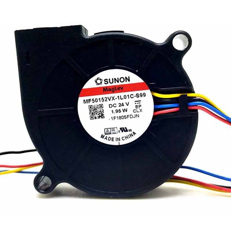 24v 5015 Gebläse Fan 3D Drucker für Sunon MF50152VX-1L01C-Q99 MF50152VX-1L01C-s99 24VDC 1,95 W PWM Lüfter