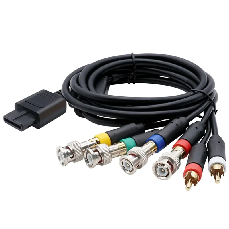 

RGB/RGBS Cable for N64 SFC SNES NGC Video Consoles Composite Cable with Strong Stability