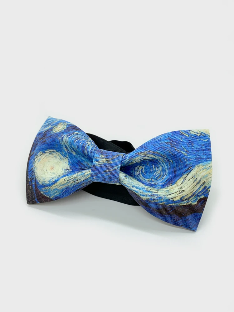 

Design Fashion Bow Groom Dress Bow Tie Starry Sky Pot Ties
