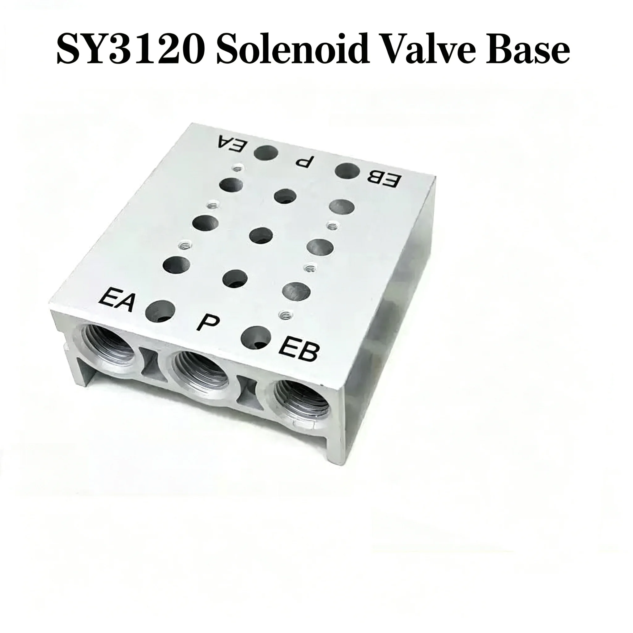 SY3120 SY5120 SY7120 Solenoid Valves Air Exhaust Manifold SS5Y5- 2F/3F/4F/5F/6F/7F Pneumatic Base Valve Station with Gaskets