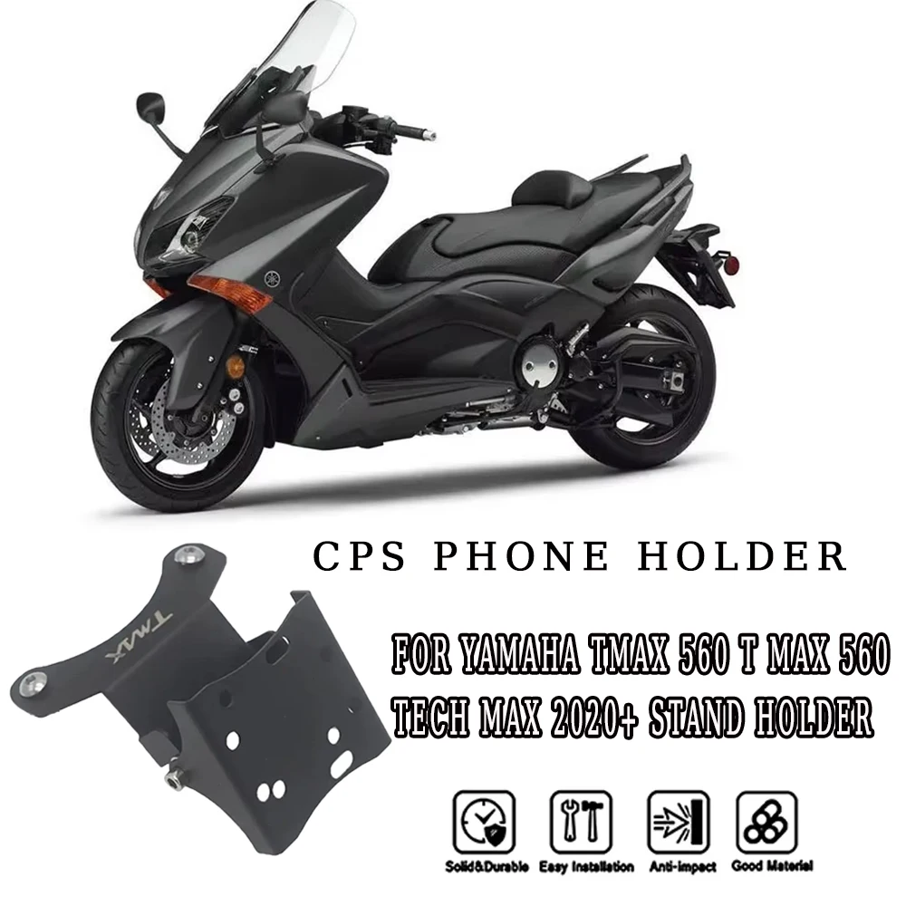 100% novos acessórios para motocicleta, smartphone suporta GPS, suporte para telefone de bicicleta, instalação de suporte de bicicleta adequado para Y