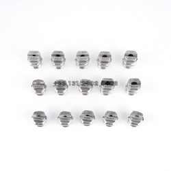 HU HVV 1/4 1/8Stainless steel fan-shaped nozzle atomization 15 25 40 50 65 80 95 110 degree industrial nozzle dust removal spray