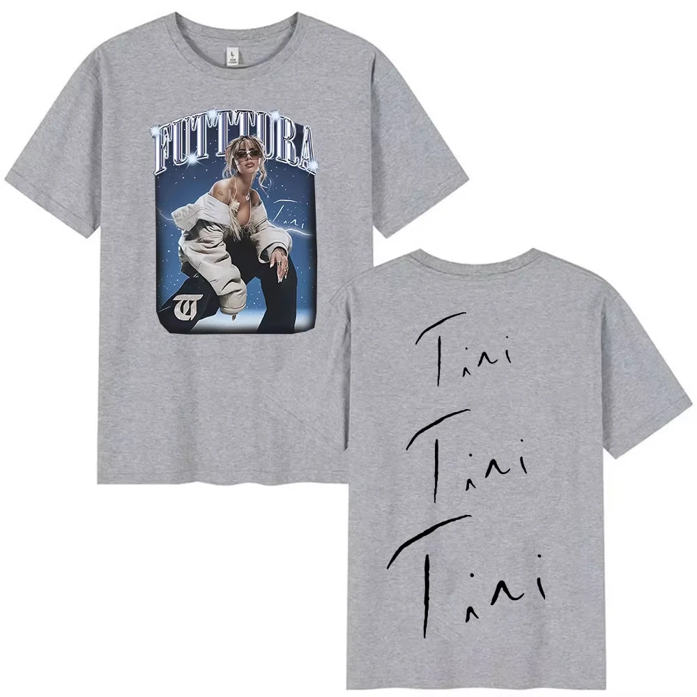 المغني تيني ستوسيل فودكورا جولة ألبوم جديد 2025 الجرافيك تي شيرت الرجال النساء موضة Harajuku قصيرة الأكمام القطن تيز الشارع الشهير #5