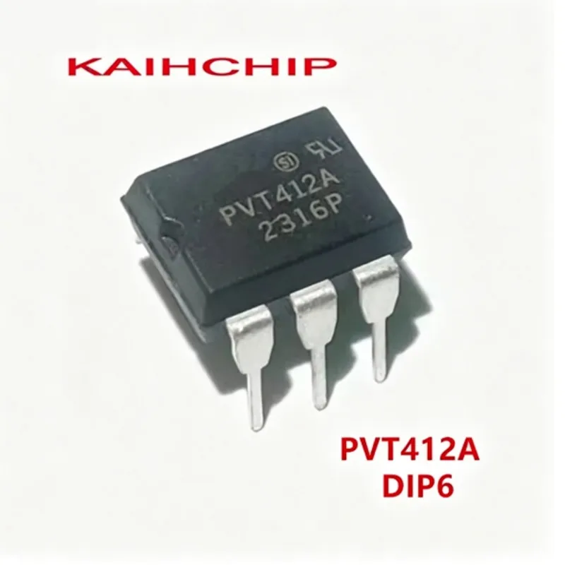 10PCS PVT412 PVT412A PVT412L DIP6 PVT412PBF PVT412APBF PVT412LPBF PVT Photovoltaic Solid State Relay Optocoupler