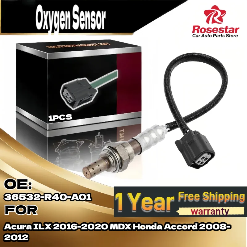 

Car Downstream O2 Oxygen Sensor 36532-R40-A01/36532R40A01 for Acura ILX 2016-2020 MDX & Honda Accord 2008-2012