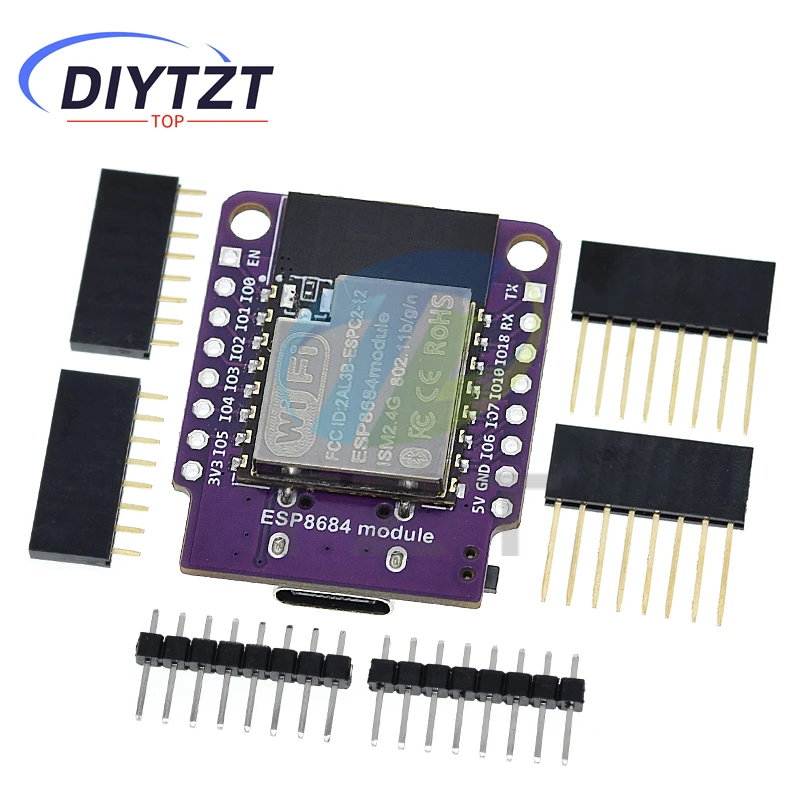 Wemos D1 Mini ESP8266 ESP32 ESP32-C2 ESPC2-12 DevKit Serial WIFI+Bluetooth CH340G ESP8684 Development Board Module For Arduino