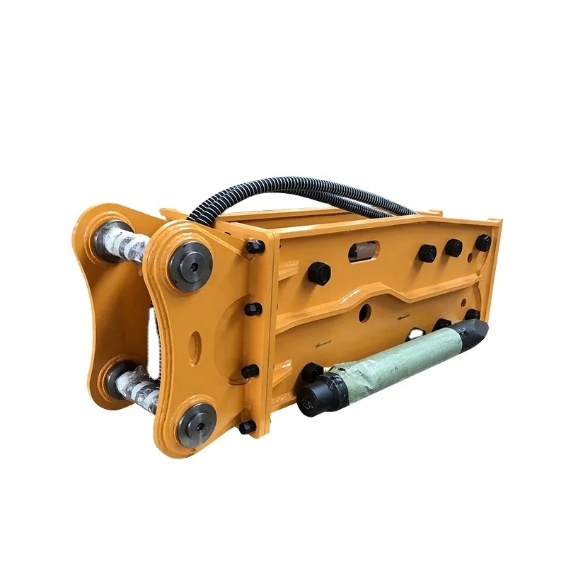 Excavator Hammer Breakers 250kg Attachment Broken Hammer Modular Design for Frozen Soil Hard Soil Compacted