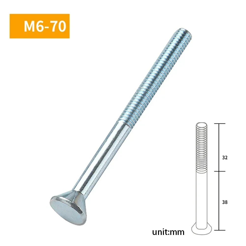 Useful Suitable For Woodworking Table Saws And Band Saws 1*T-Track Accessories 6*Washers M6-40 Screw M6-70T Screw
