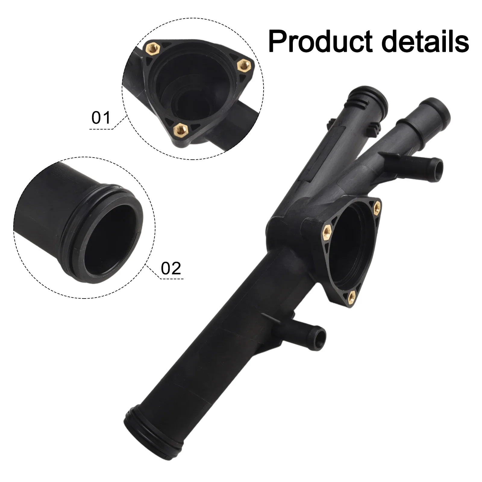 

Корпус термостата OEM для Q7, для Passat, Touareg 03H121117A, надежный, подходит для различных автомобилей