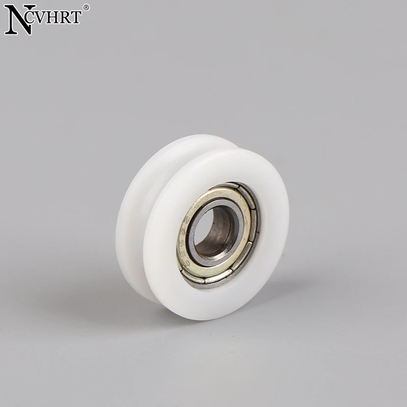 Moving Door And Window Slide Wheel 626 Bearing Pulley 6*22*7MM Planar Wheel U-shaped Groove Nylon Pad Injection Material