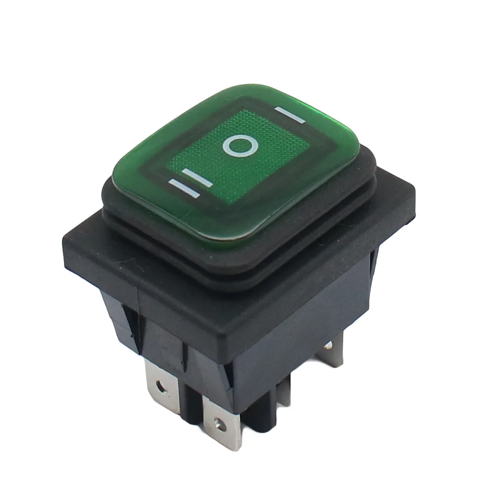 KCD4 Waterproof Switch Rocker Switch Power Switch 2 position/ 3 position 4/6 Pins  self-locking 16A 250VAC/ 20A 125VAC