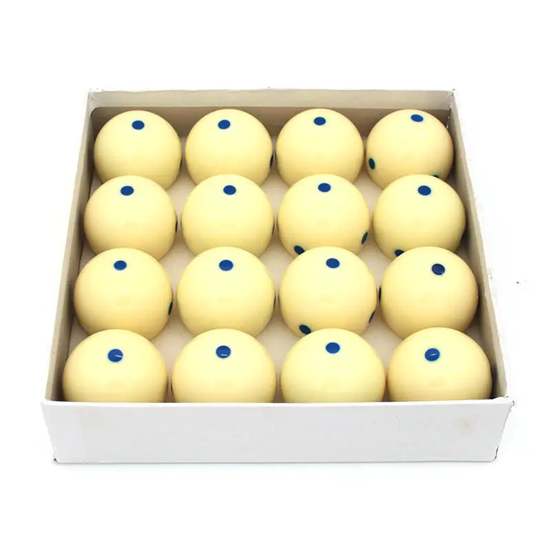 

Прямая цена с завода, хорошее качество, смола, 57,2 мм, синие точки, бильярдный кий, шар для продажи