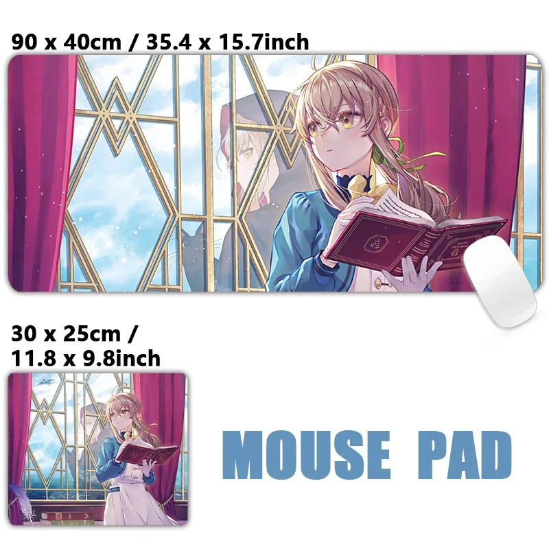 أسرار الساحرة الصامتة مونيكا ماوس الوسادة ل Genshin Impact أنيمي الألعاب مكتب حصيرة كبيرة ماوس XXL السجاد